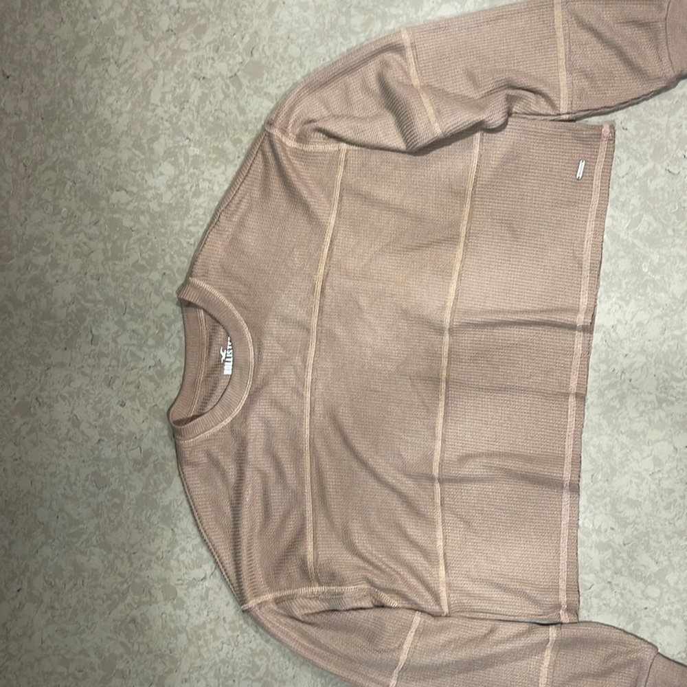 This long-sleeved flowey shirt is from Hollister.